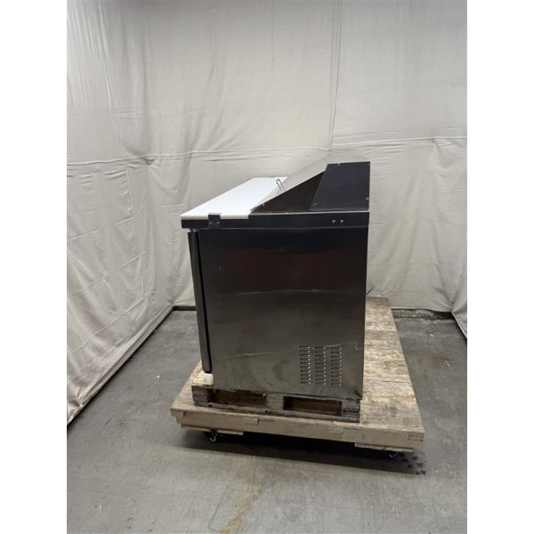 Scratch and Dent Arctic Air AST60R 61 1/4" 2 Door Refrigerated Sandwich Prep Table