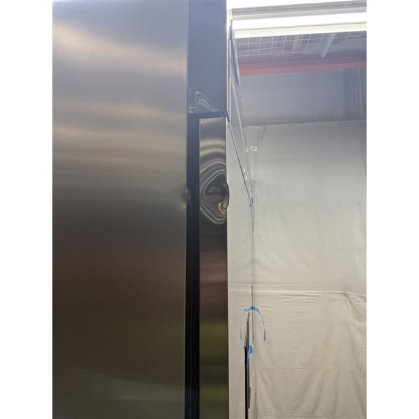 Scratch and Dent True T-72F-HC 78 1/8" Solid Door Reach-In Freezer