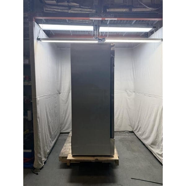 Scratch and Dent True T-72F-HC 78 1/8" Solid Door Reach-In Freezer
