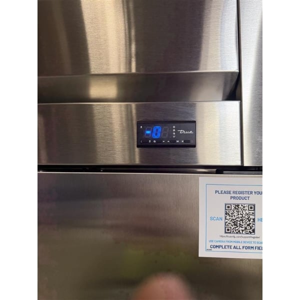 Scratch and Dent True T-72F-HC 78 1/8" Solid Door Reach-In Freezer