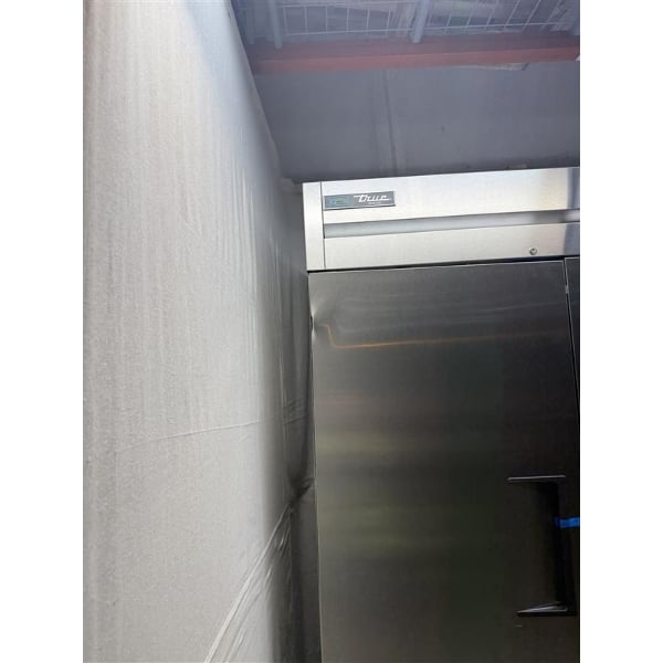 Scratch and Dent True T-72F-HC 78 1/8" Solid Door Reach-In Freezer