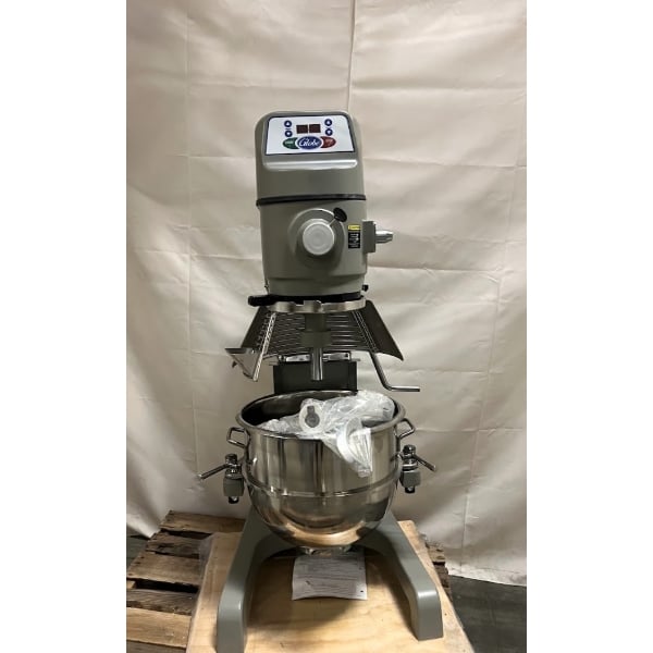 Scratch and Dent Globe SP30 30 Qt. Planetary Floor Mixer with Guard & Standard Accessories - 120V, 1 hp