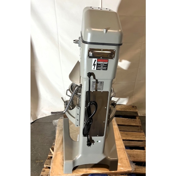 Scratch and Dent Globe SP30 30 Qt. Planetary Floor Mixer with Guard & Standard Accessories - 120V, 1 hp