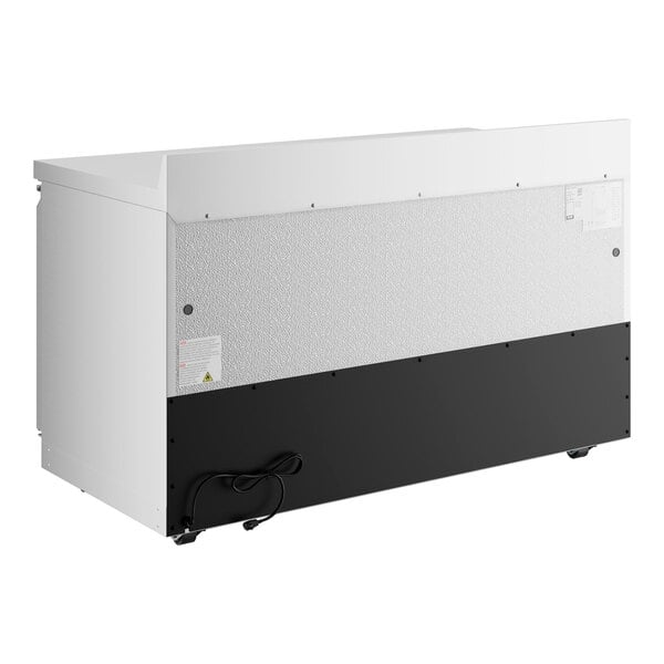Scratch and Dent Avantco ZWT-60R-HC 60" Front Breathing Worktop Refrigerator with 3 1/2" Backsplash