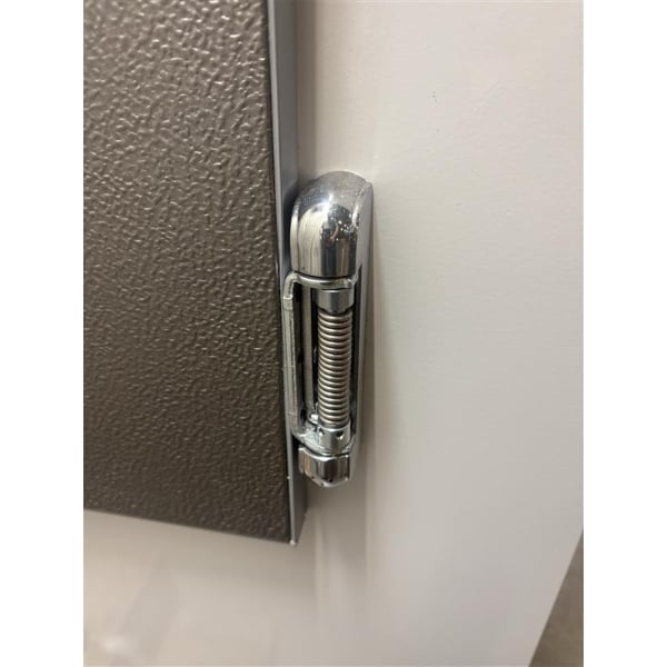 Scratch and Dent Leer 60AS-R290 73" Outdoor Auto Defrost Ice Merchandiser with Straight Front and Galvanized Steel Doors