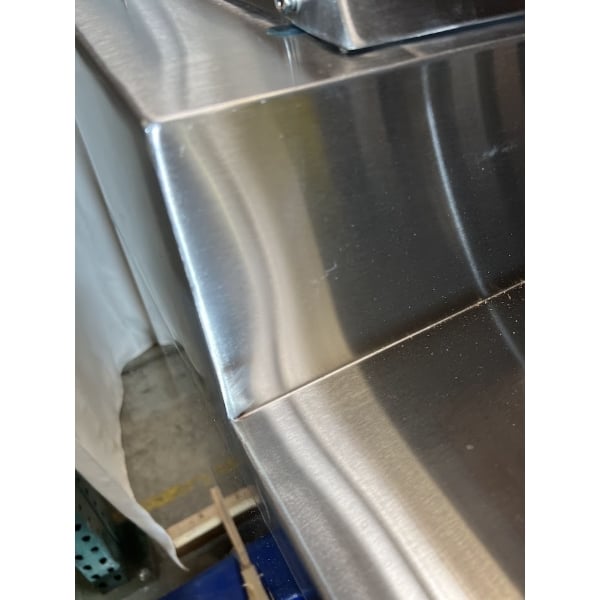 Scratch and Dent Avantco SSPPT-260 60" 2 Door Refrigerated Pizza Prep Table