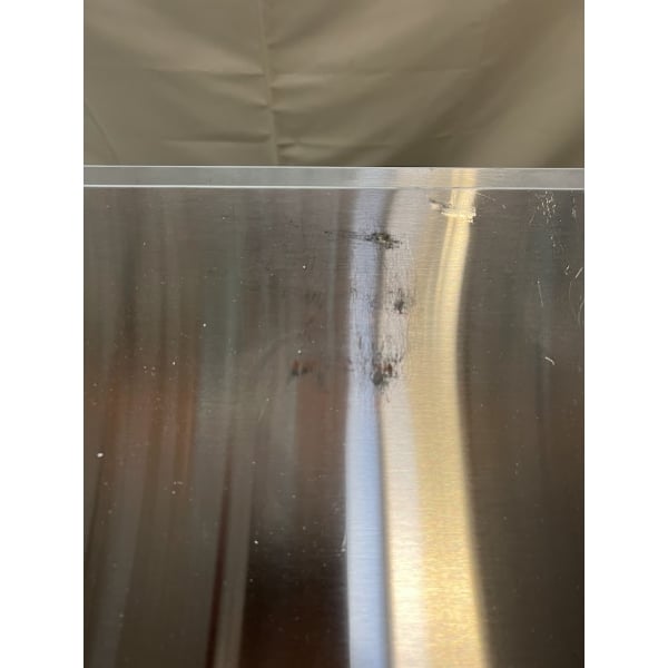 Scratch and Dent Avantco SSPPT-260 60" 2 Door Refrigerated Pizza Prep Table