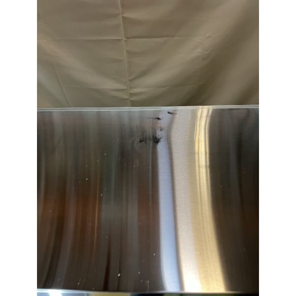 Scratch and Dent Avantco SSPPT-260 60" 2 Door Refrigerated Pizza Prep Table