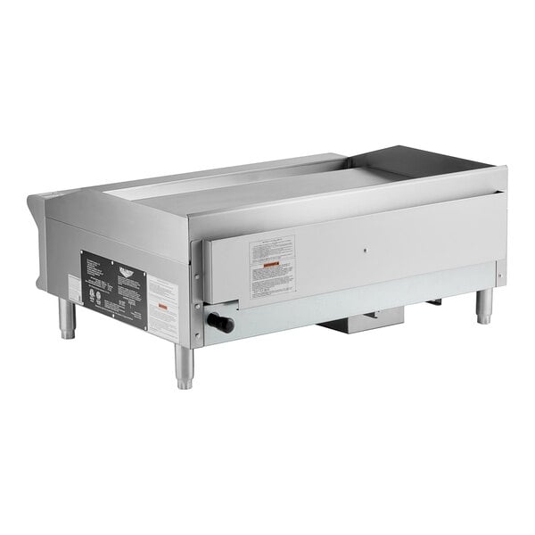 Scratch and Dent Vollrath GGMDM-36 36" Medium-Duty Countertop Griddle with Manual Controls - 84,000 BTU