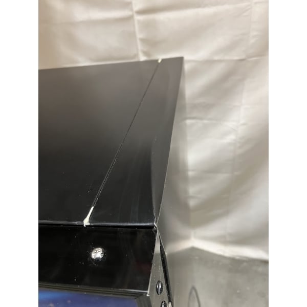 Scratch and Dent Avantco GDC-9F-HC 27" Black Swing Glass Door Merchandiser Freezer with LED Lighting