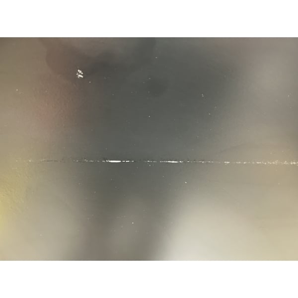 Scratch and Dent Avantco CRM-7-HC Black Countertop Display Refrigerator with Swing Door - 4.1 Cu. Ft.