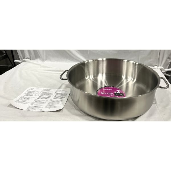 Scratch and Dent Vollrath 47762 Intrigue 24 Qt. Brazier Pan