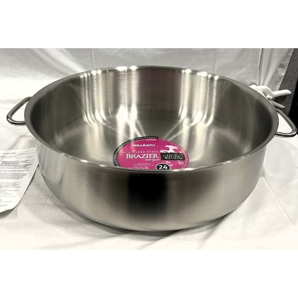 Scratch and Dent Vollrath 47762 Intrigue 24 Qt. Brazier Pan