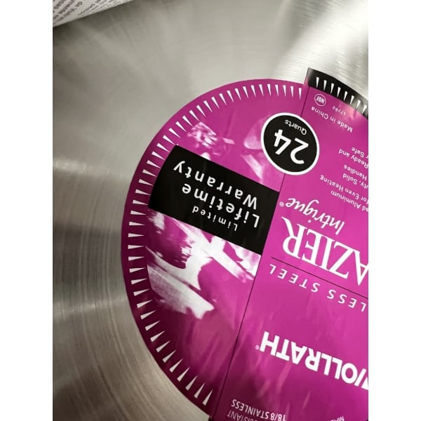 Scratch and Dent Vollrath 47762 Intrigue 24 Qt. Brazier Pan