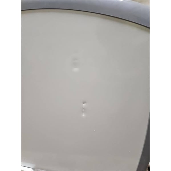 Scratch and Dent Avantco DFC6-HCL 26 3/16" Customizable Curved Top Display Ice Cream Freezer