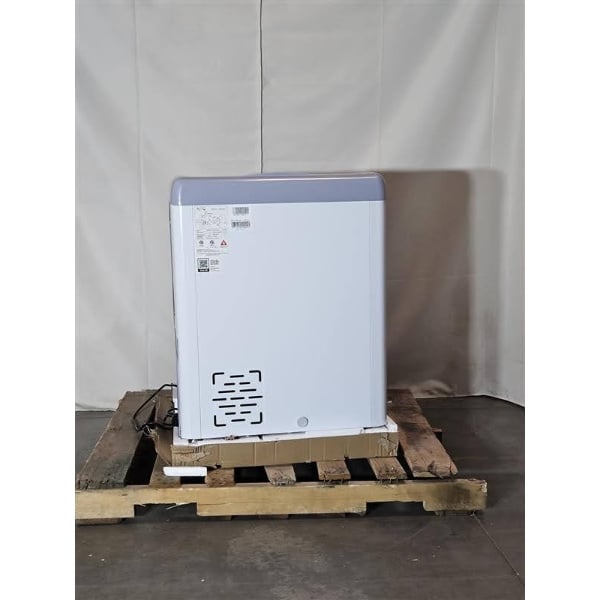 Scratch and Dent Avantco DFC6-HCL 26 3/16" Customizable Curved Top Display Ice Cream Freezer
