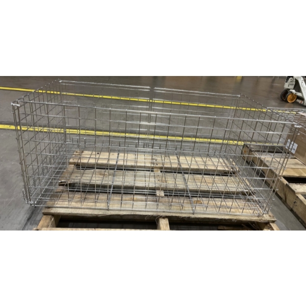 Scratch and Dent Cambro CSSC244818000 Camshelving® 42 1/2" x 25 1/4" Single Shelf Security Cage for Premium, Elements and Elements XTRA Series