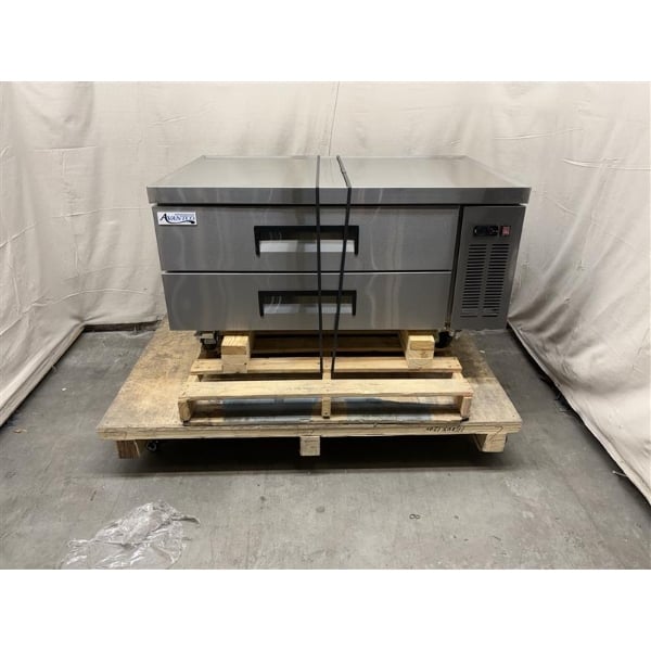 Scratch and Dent Avantco CBE-48-HC 48" 2 Drawer Refrigerated Chef Base