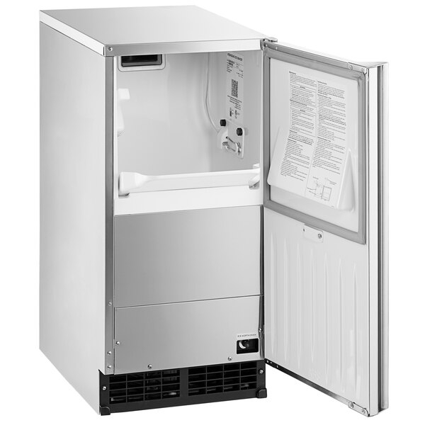 Scratch and Dent Hoshizaki C-80BAK-AD 14 7/8" ADA Compliant Air-Cooled Undercounter Cubelet Ice Machine with 27 lb. Storage - 92 lb., 115V