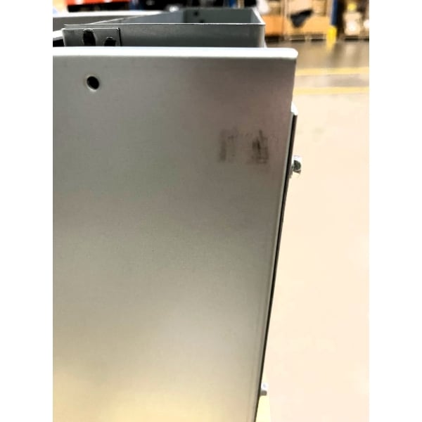 Scratch and Dent Avantco F4-ES-N 45-50 lb. Natural Gas Stainless Steel Floor Fryer - 85,000 BTU