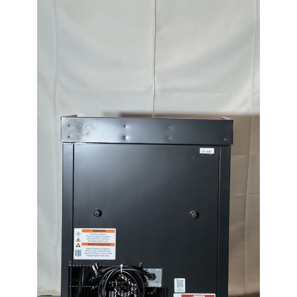 Scratch and Dent True T-24-GC-HC 24 1/2" Black Glass Froster / Plate Chiller