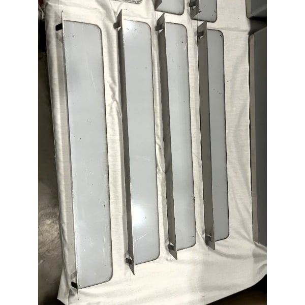 Scratch and Dent Regency 63" Standard Stainless Steel Portable Bar with Two Removable Speed Rails, Ice Bin, and Removable Ice Bin Cover
