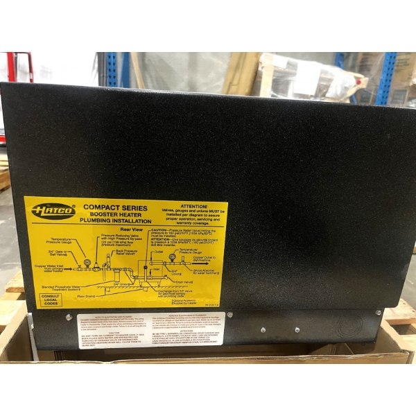 Scratch and Dent Hatco C-12 Compact Booster Water Heater - 240V, 3 Phase,12 kW