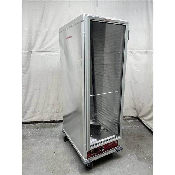 Scratch and Dent Avantco HEAT-1836I Full Size Insulated Heated Holding Cabinet with Clear Door - 120V