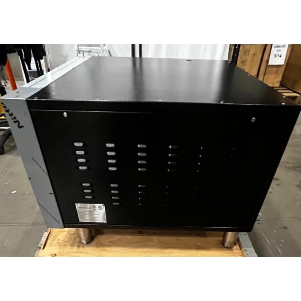 Scratch and Dent Pegasus MS38E-1 Melstone Series 38" Electric Single-Deck Countertop Pizza Oven with 27" x 27" Chamber - 7,500W, 208V, 3 Phase