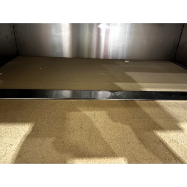 Scratch and Dent Pegasus MS38E-1 Melstone Series 38" Electric Single-Deck Countertop Pizza Oven with 27" x 27" Chamber - 7,500W, 208V, 3 Phase