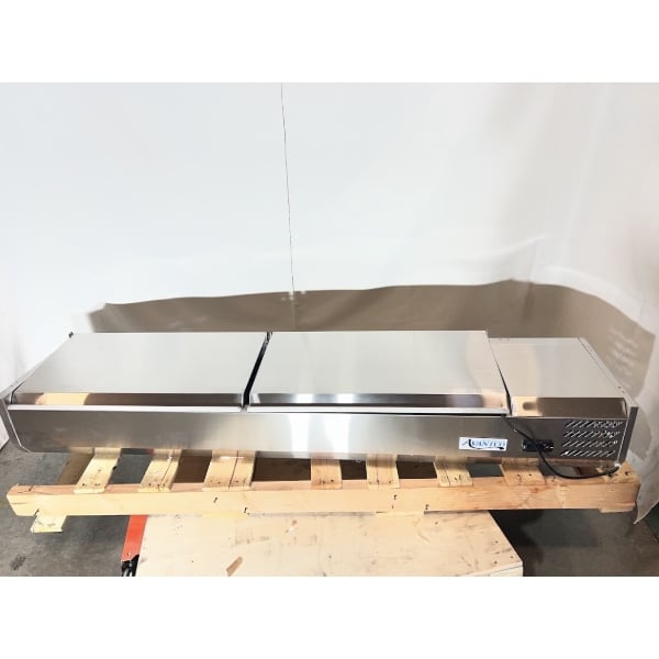 Scratch and Dent Avantco CPT-71 71" Countertop Refrigerated Prep Rail