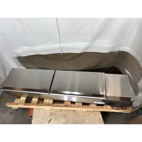 Scratch and Dent Avantco CPT-71 71" Countertop Refrigerated Prep Rail