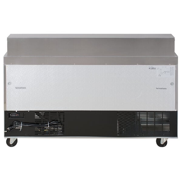 Scratch and Dent Avantco APT-60-HC 60" 2 Door Refrigerated Sandwich Prep Table