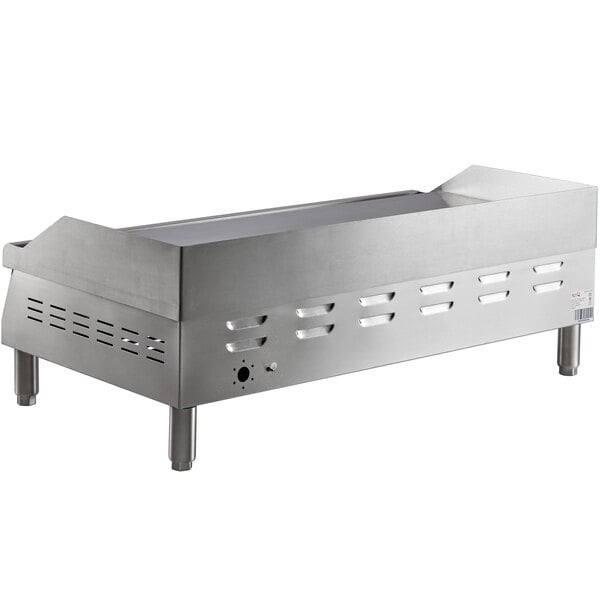 Scratch and Dent Avantco EG36N 36" Electric Countertop Griddle - 208/240V, 7.4 kW-10 kW