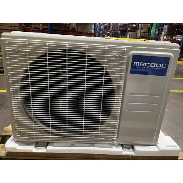 Scratch and Dent MRCOOL DIY 5th Gen Energy Star Series Ductless Mini-Split Inverter Wall-Mount Heat Pump System DIY-12-HP-WM-115D25-O - 115V, 12,000 BTU