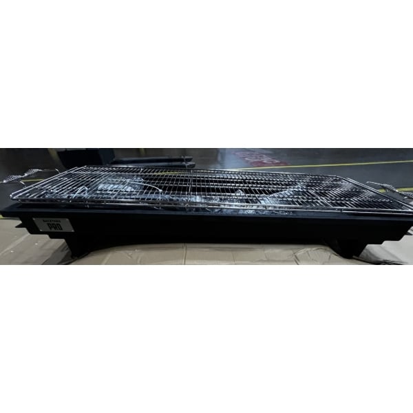 Scratch and Dent Backyard Pro CHAR-60 60" Heavy-Duty Steel Charcoal Grill with Adjustable Grates, Removable Legs, and Cover