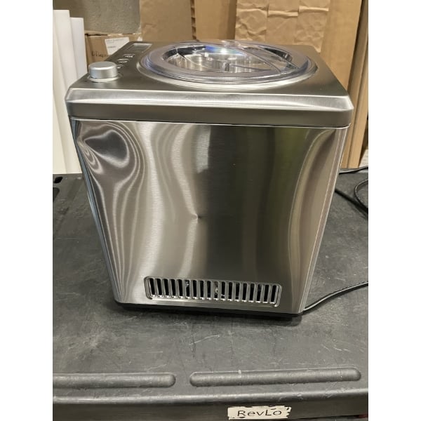 Scratch and Dent Waring WCIC25 2.5 Qt. Compressor Ice Cream Maker - 120V, 180W