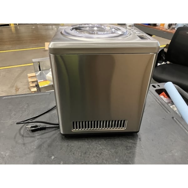Scratch and Dent Waring WCIC25 2.5 Qt. Compressor Ice Cream Maker - 120V, 180W
