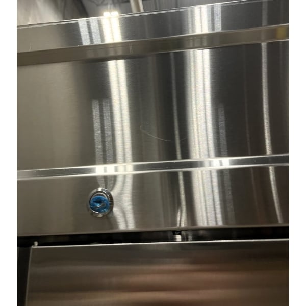 Scratch and Dent Avantco SS-2R-HC 54" Stainless Steel Solid Door Reach-In Refrigerator