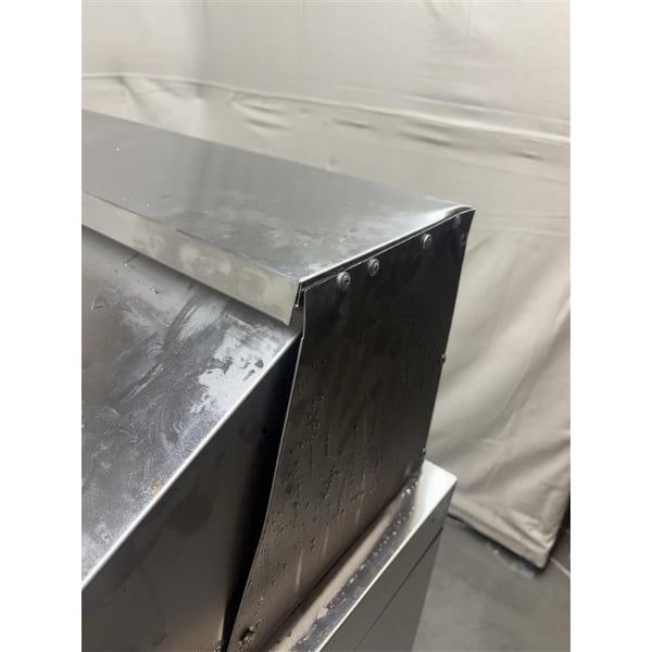 Scratch and Dent Avantco ZPT-71-FB-M-HC 71" 3 Door Front Breathing Mega Top Refrigerated Sandwich Prep Table