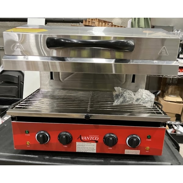 Scratch and Dent Avantco SAL23M 23" Electric Countertop Salamander - 208/240V, 3450/4000W