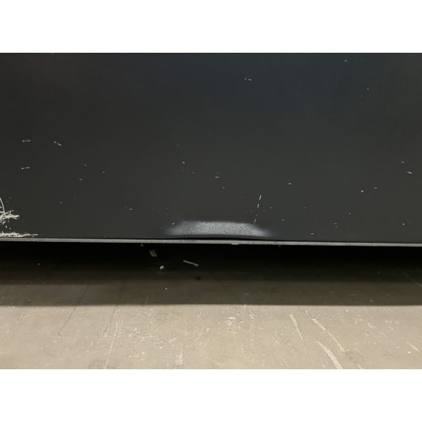 Scratch and Dent Avantco BCFD-60 59 1/8" Black Square Dry Bakery Display Case with LED Lighting