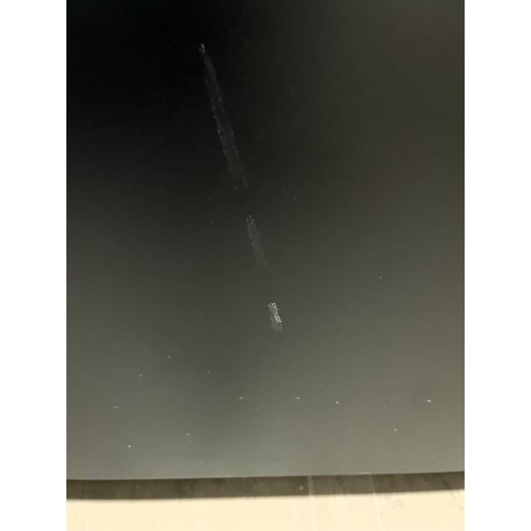Scratch and Dent Avantco BCFD-60 59 1/8" Black Square Dry Bakery Display Case with LED Lighting