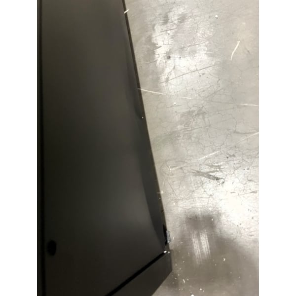 Scratch and Dent Avantco BCFD-60 59 1/8" Black Square Dry Bakery Display Case with LED Lighting