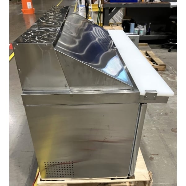 Scratch and Dent Avantco APT-71M-HC 70" 3 Door Mega Top Refrigerated Sandwich Prep Table
