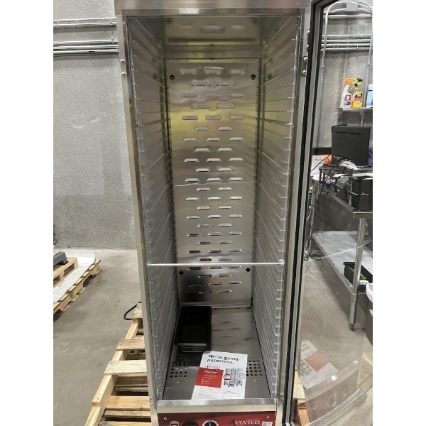 Scratch and Dent Avantco HEAT-1836I Full Size Insulated Heated Holding Cabinet with Clear Door - 120V