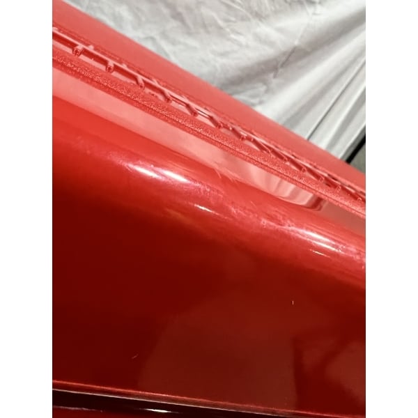Scratch and Dent CaterGator CG170RDW Red 170 Qt. Mobile Rotomolded Outdoor Cooler / Ice Chest
