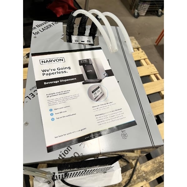 Scratch and Dent Narvon 20 GPH Undercounter Water Dispenser with Chilled, Ambient, and Sparkling Water Options and 2 Taps - 120V