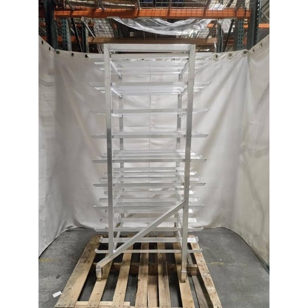 Scratch and Dent Regency Full Size Stationary Aluminum Can Rack for #10 and #5 Cans