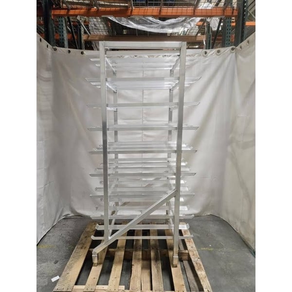 Scratch and Dent Regency Full Size Stationary Aluminum Can Rack for #10 and #5 Cans
